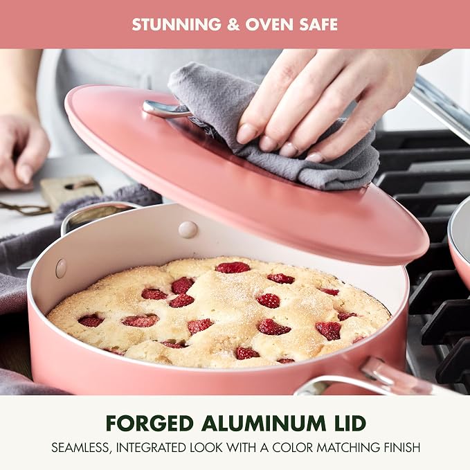 GreenPan Nova 10” Frying Pan Skillet and 4.37QT Sauté Pan - Image 7