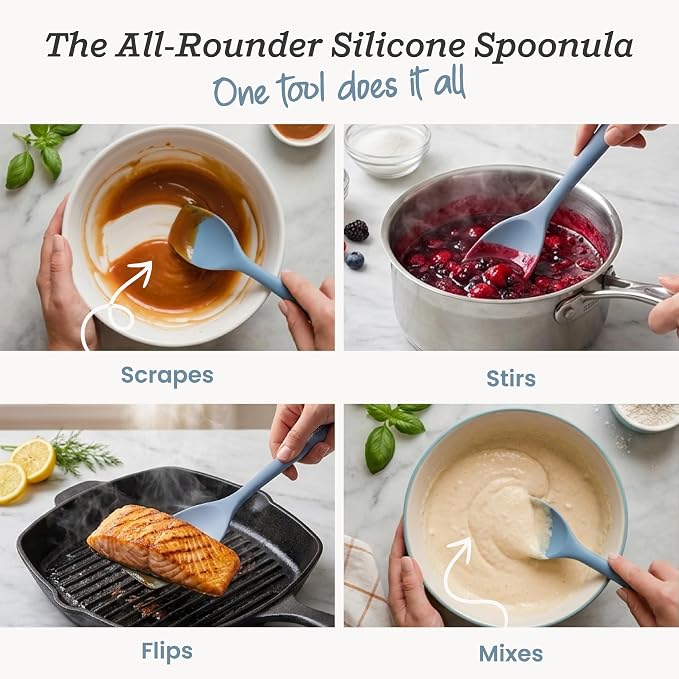 StarPack Silicone Spoonula The All-Rounder 10.5 Inch - Image 2