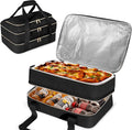 Insulated Casserole Carrier for Hot or Cold Food,Lasagna Lugger Tote