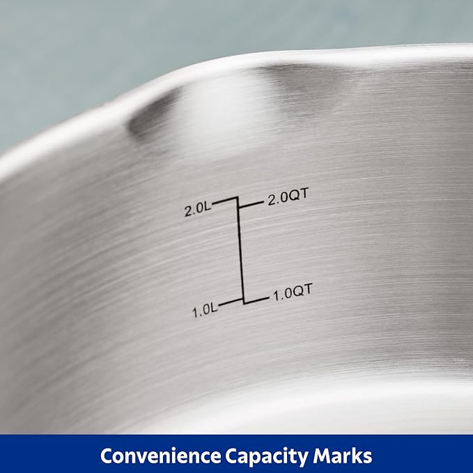 Tramontina Tempo Tri-Ply Base Stainless Steel 3.5-Quart Saute Pan - Image 5