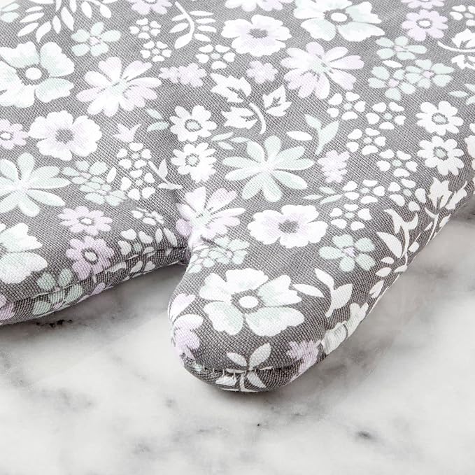 Martha Stewart Ditsy Floral Oven Mitt 2-Pack Set - Image 3