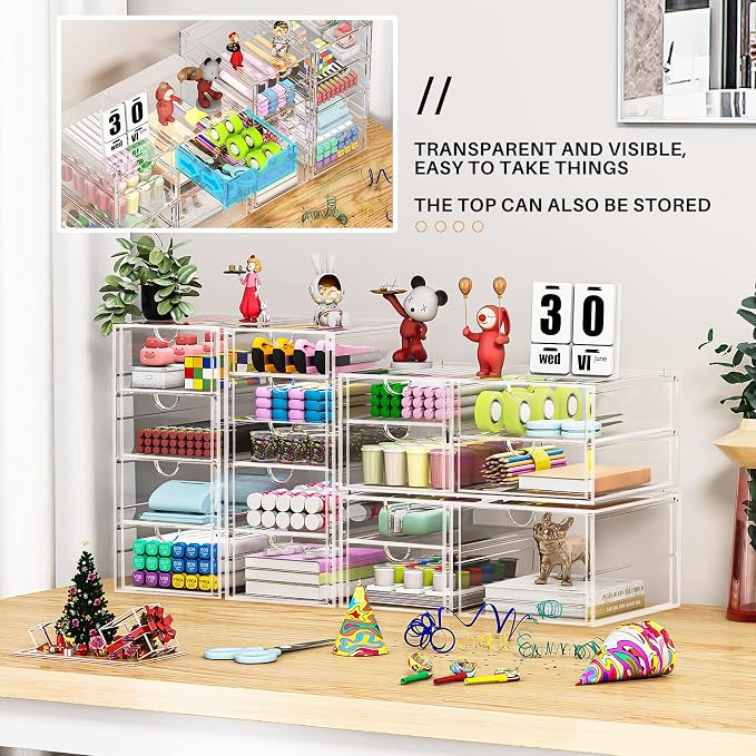 caktraie Makeup Organizer Storage - Image 6