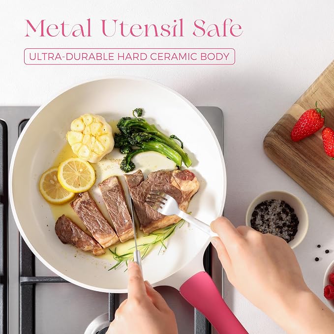 PRICUSIS Nonstick Ceramic Frying Pan - Image 5