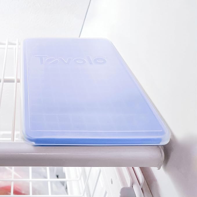 Tovolo Mini Ice Cube Tray with Lid Small Tiny Ice Maker - Image 7