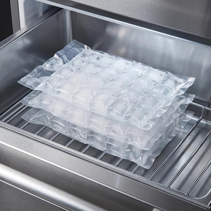 Disposable Ice Bags 100Packs, Self-Seal Mini Ice Cube Trays - Image 9