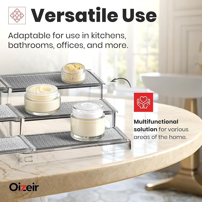 Oizeir Expandable Spice Organizer Rack - Image 5