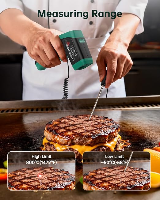ERICKHILL Infrared Thermometer Gun, Dual Mode IR Laser Thermometer - Image 3