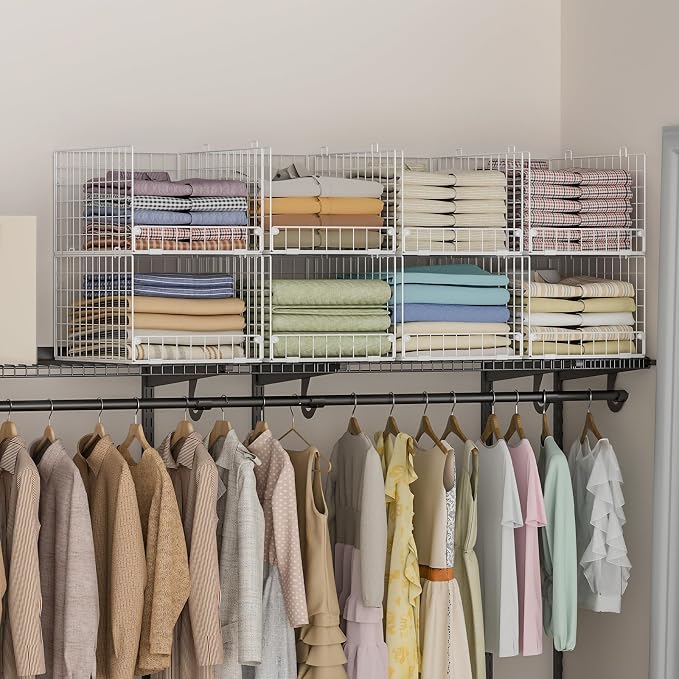 Yociyoga Stackable Closet Organizers and Storage - Image 6