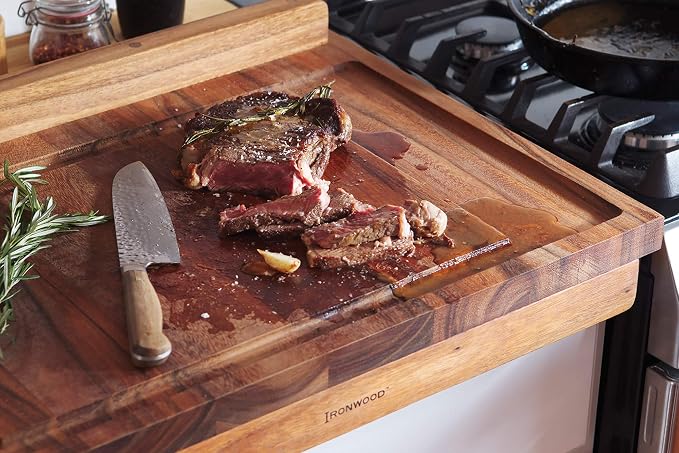 Ironwood Gourmet Double-Sided Countertop Lyon Pastry/Cutting Board - Image 6