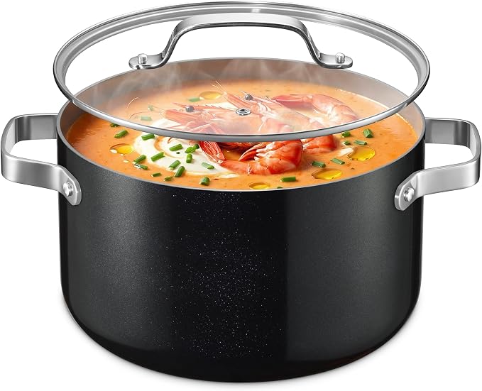Bakken 8.5 Quart Ceramic Coated Stock Pot by BAKK%C3%8BNMASTER