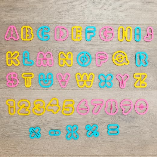 Colorations Alphabet & Number Dough Cutter Set - Image 5