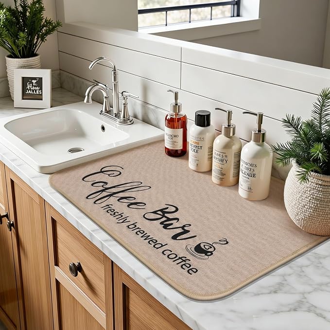 Findosom Dish Drying Mat, Cuttable Drying Mat - Image 7