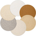 Billbotk 8"" Trivets for Hot pots and Pans, 6 Heat Resistant Hot Pads, Pot by Billbotk