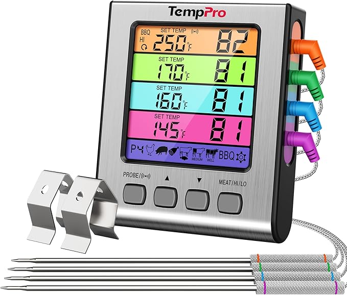 TempPro TP17H Digital Meat Thermometer by TempPro