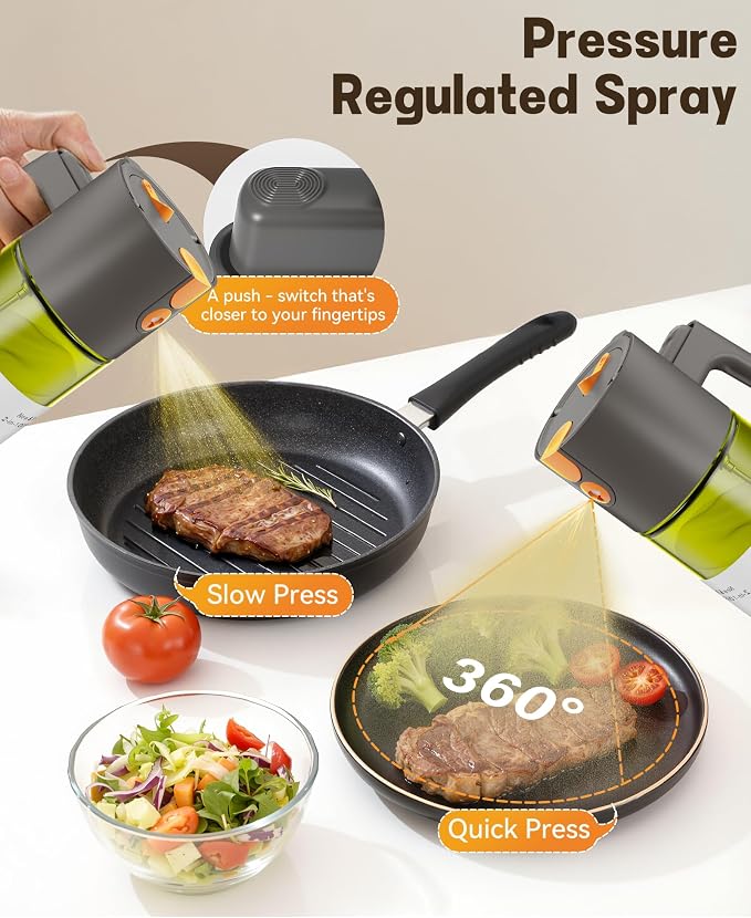 OURCABECUE Upgrade 2 in 1 Oil Sprayer - Image 3