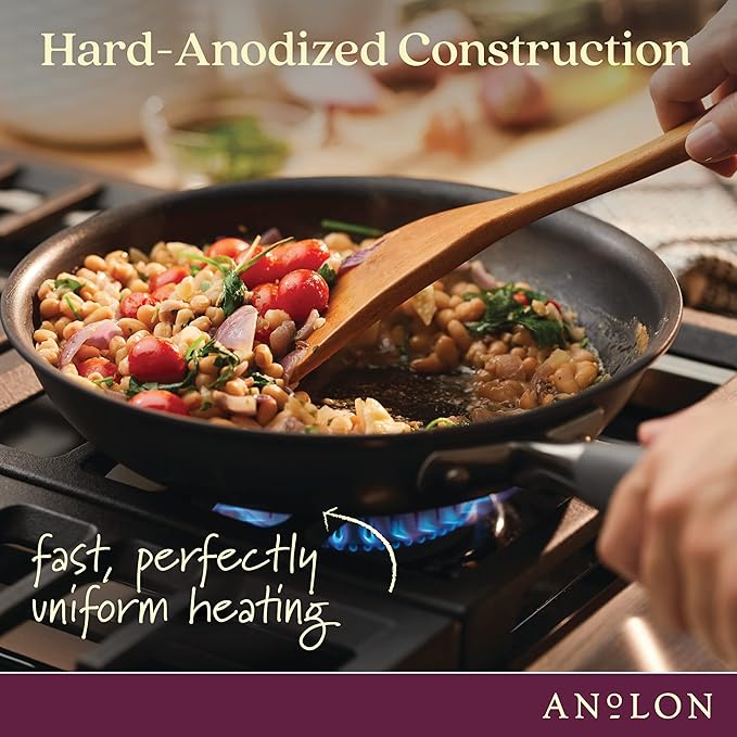 Anolon Advanced Home Hard Anodized Nonstick Sauté Pan - Image 7