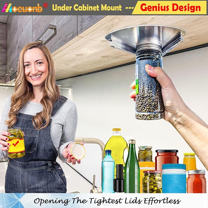 Moeuonb latest Under Cabinet Jar Opener - Image 2