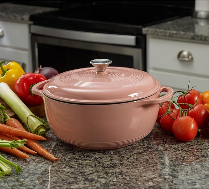 Mercer Culinary Enameled Cast Iron Round Dutch Oven, 6 qt. - Image 8