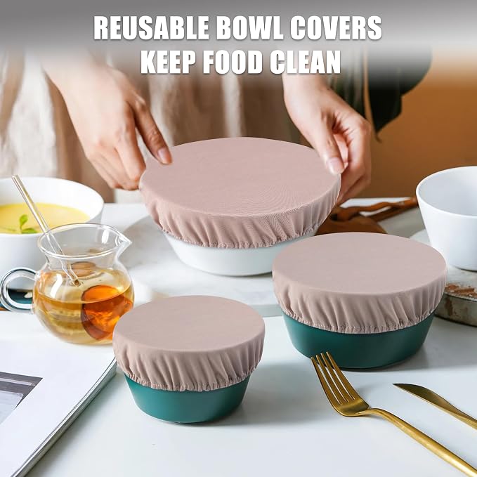 wegreeco Elastic Reusable Bowl Covers - Image 6