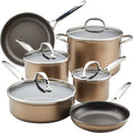 Anolon Ascend Hard Anodized Nonstick Cookware/Pots and Pans Set by Anolon