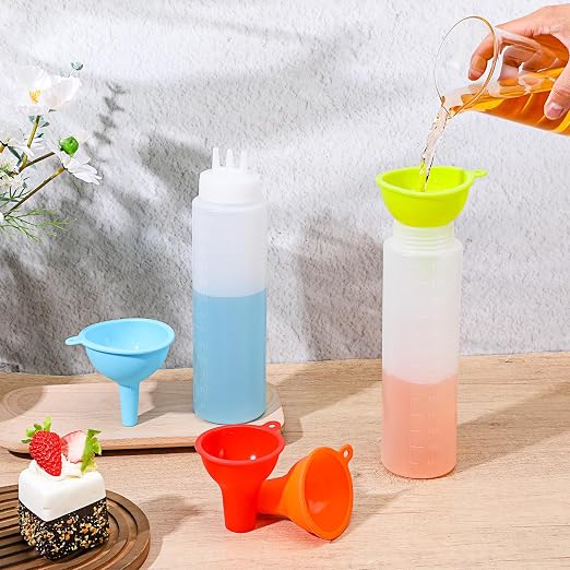4 Pcs Silicone Kitchen Funnels - Image 4