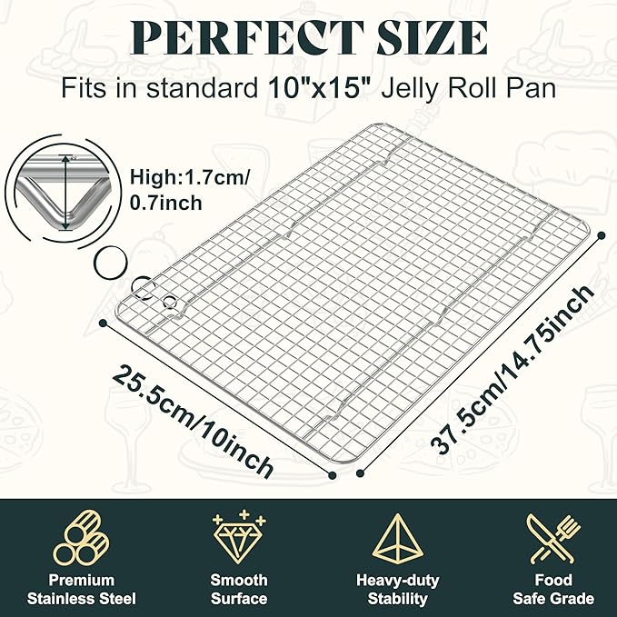 Cooling Racks for Cooking and Baking - Image 2