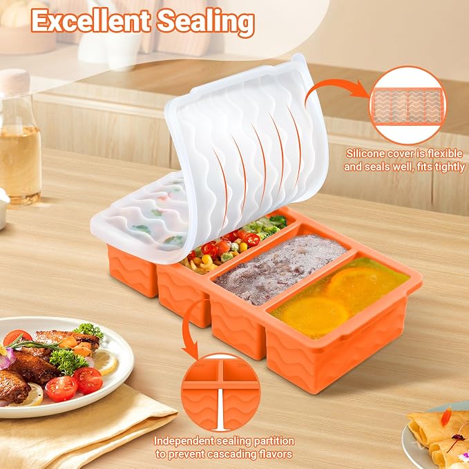Doasuwish Silicone Freezer Tray - Image 5