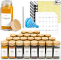 NETANY 36 Pcs Glass Spice Jars by NETANY