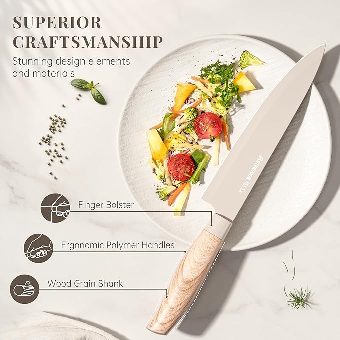 Astercook Knife Set, 6-Piece Kitchen Knife Set - Image 5