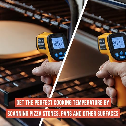 Chef Pomodoro Digital Oven Thermometer, Infrared Thermometer - Image 6