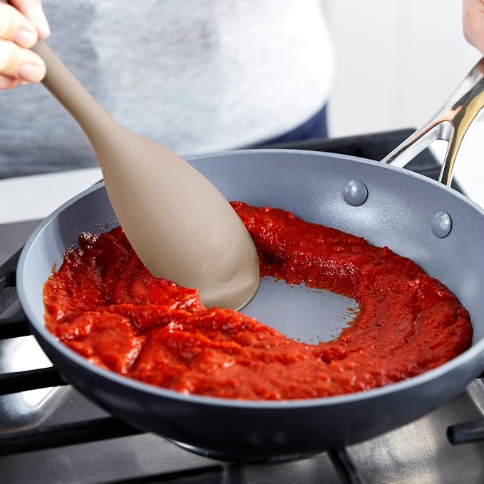 GreenPan Silicone Sauté Spoon, Mixing Stirring Serving, Cooking Kitchen Utensil - Image 3
