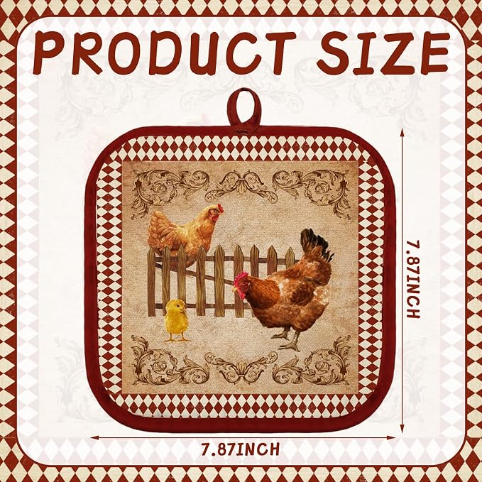 Bencailor 12 Pcs Pot Holders - Image 4