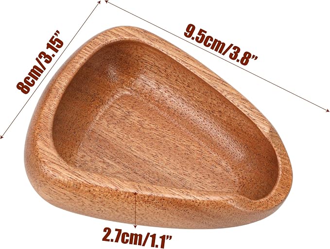 Coffee Bean Dosing Cup – Single Tray Walnut Wood Espresso Accessories Measuring - Image 6