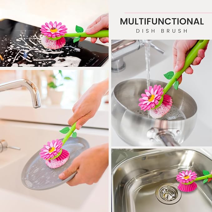 Vigar Flower Power Dish Brush - Image 6