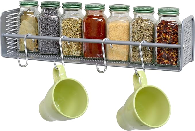 Simple Houseware Wall Mounted Spice Rack - Image 3