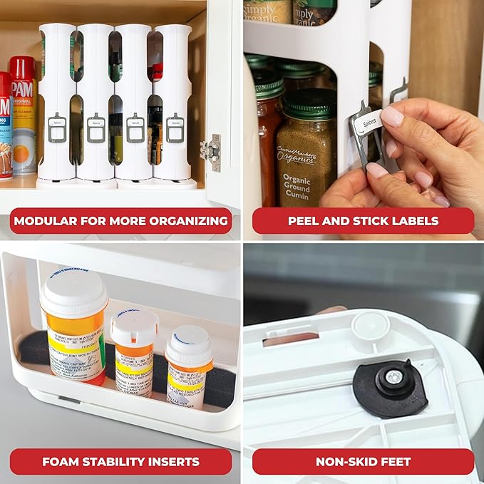 Cabinet Caddy Spice Rack Organizer - Image 6