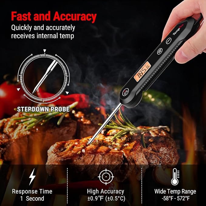 TempPro Digital Instant Read Meat Thermometer - Image 2