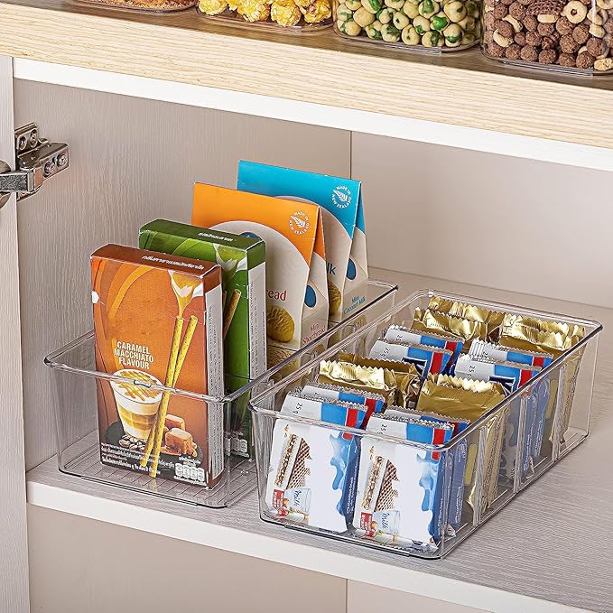 Vtopmart 8 Pack Food Storage Organizer Bins, Cabinet Organization and Storage - Image 6