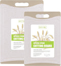 Cutting Board for Kitchen, Wheat Straw Fiber Cutting Board, Dish Washer Safe by zzsbrm