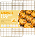 2 PCS Cooling Racks for Cooking and Baking, 14.8x10 Inches Stainless Steel by Unknown
