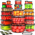 44 Pcs Food Storage Containers by RockBerry