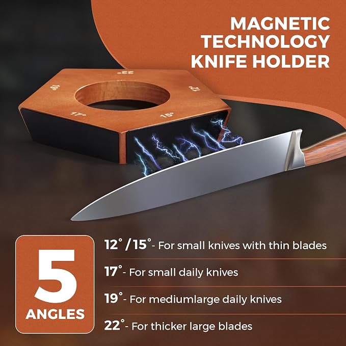 Rolling Knife Sharpener Kit – Diamond Roller Knife Sharpener - Image 5