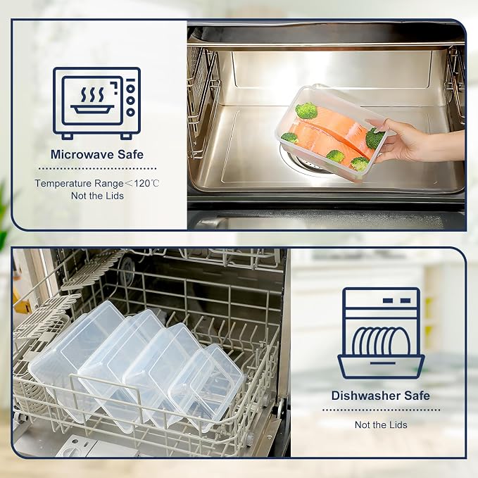 46 PCS Food Storage Containers - Image 4