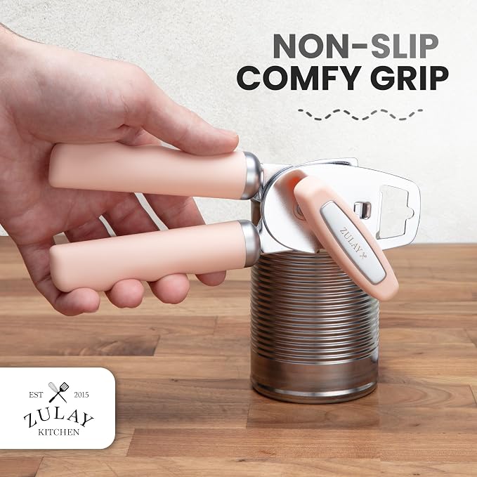 Zulay Kitchen Heavy Duty Stainless Steel Can Opener Manual - Image 5