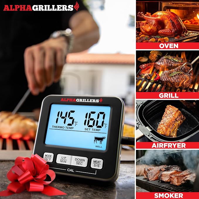 Alpha Grillers Meat Thermometer Digital - Image 7