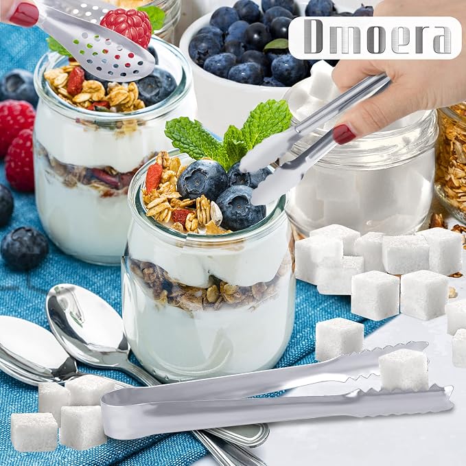Serving Tongs, Buffet Tongs, Dmoera Stainless Steel Food Tong Serving Tong - Image 3