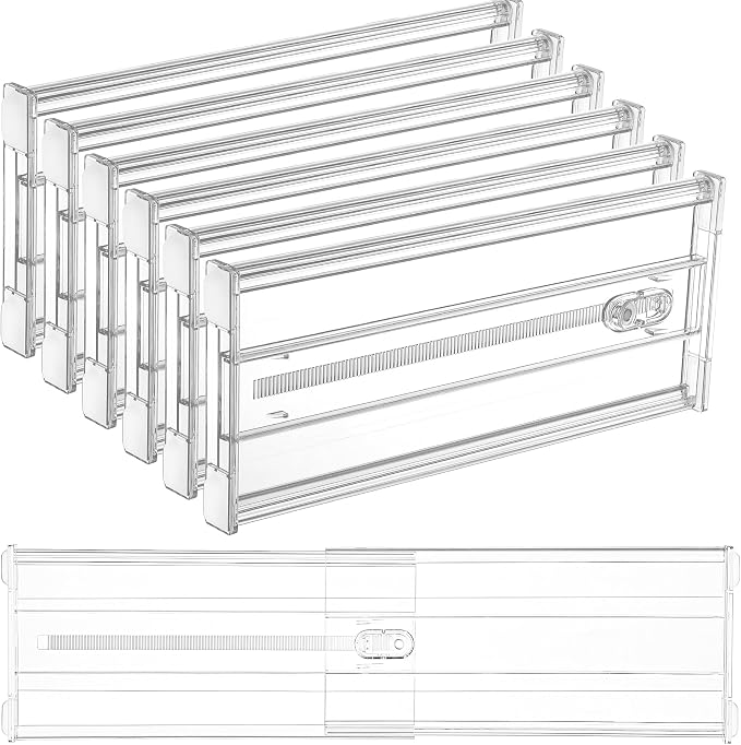Vtopmart 6 Pack 6" Tall Upgrade Drawer Dividers by Vtopmart