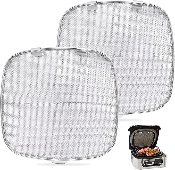 2 Pack Replacement Stainless Steel Splatter Shield by YIDATA
