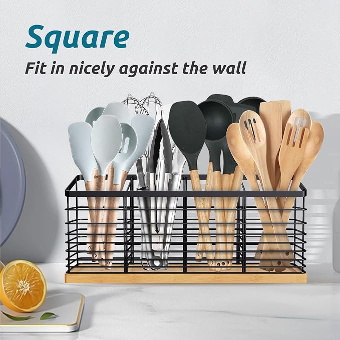 Suli Extra Large Kitchen Utensil Holder - Image 5