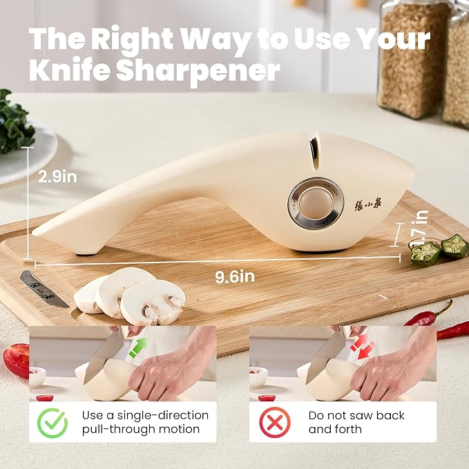 3-Stage Manual Knife Sharpener - Image 5
